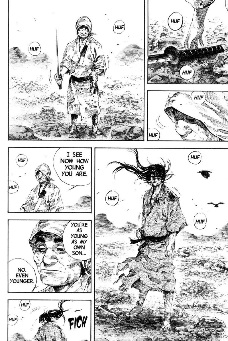 Vagabond manga, chapter 170, page 22 of 26
