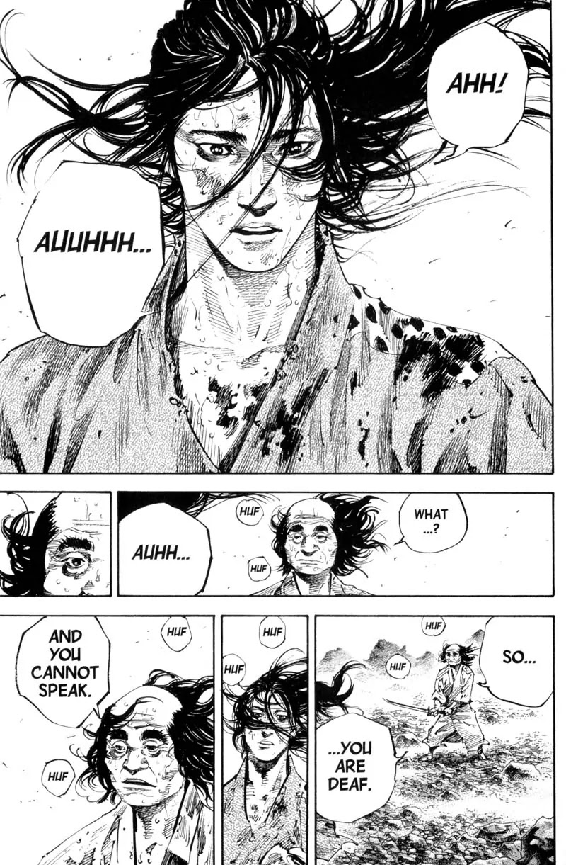 Vagabond manga, chapter 171, page 14 of 28
