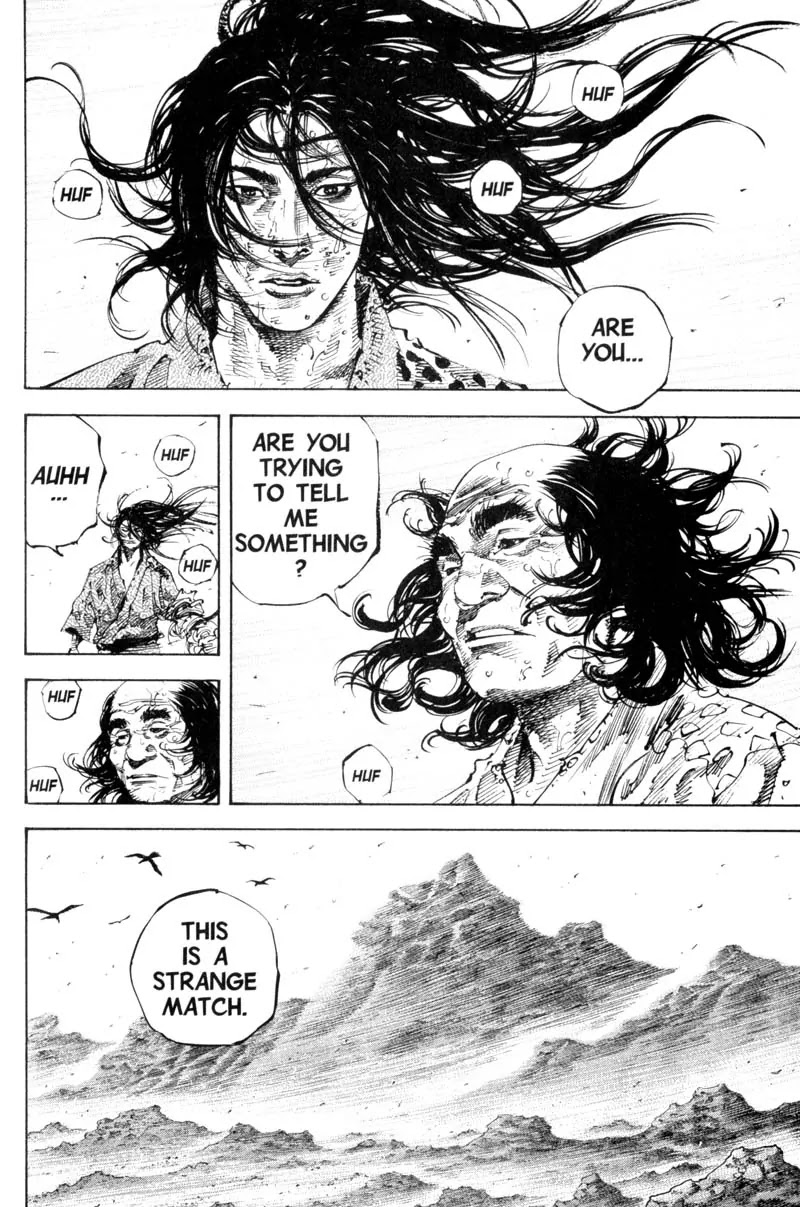 Vagabond manga, chapter 171, page 15 of 28