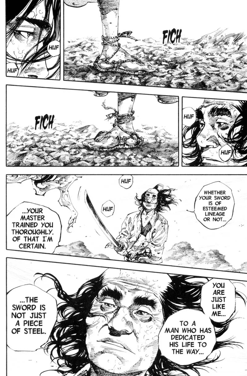 Vagabond manga, chapter 171, page 19 of 28