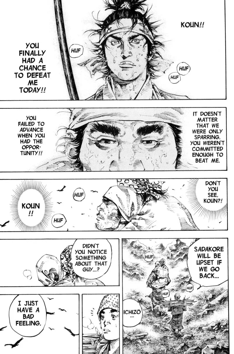 Vagabond manga, chapter 171, page 4 of 28