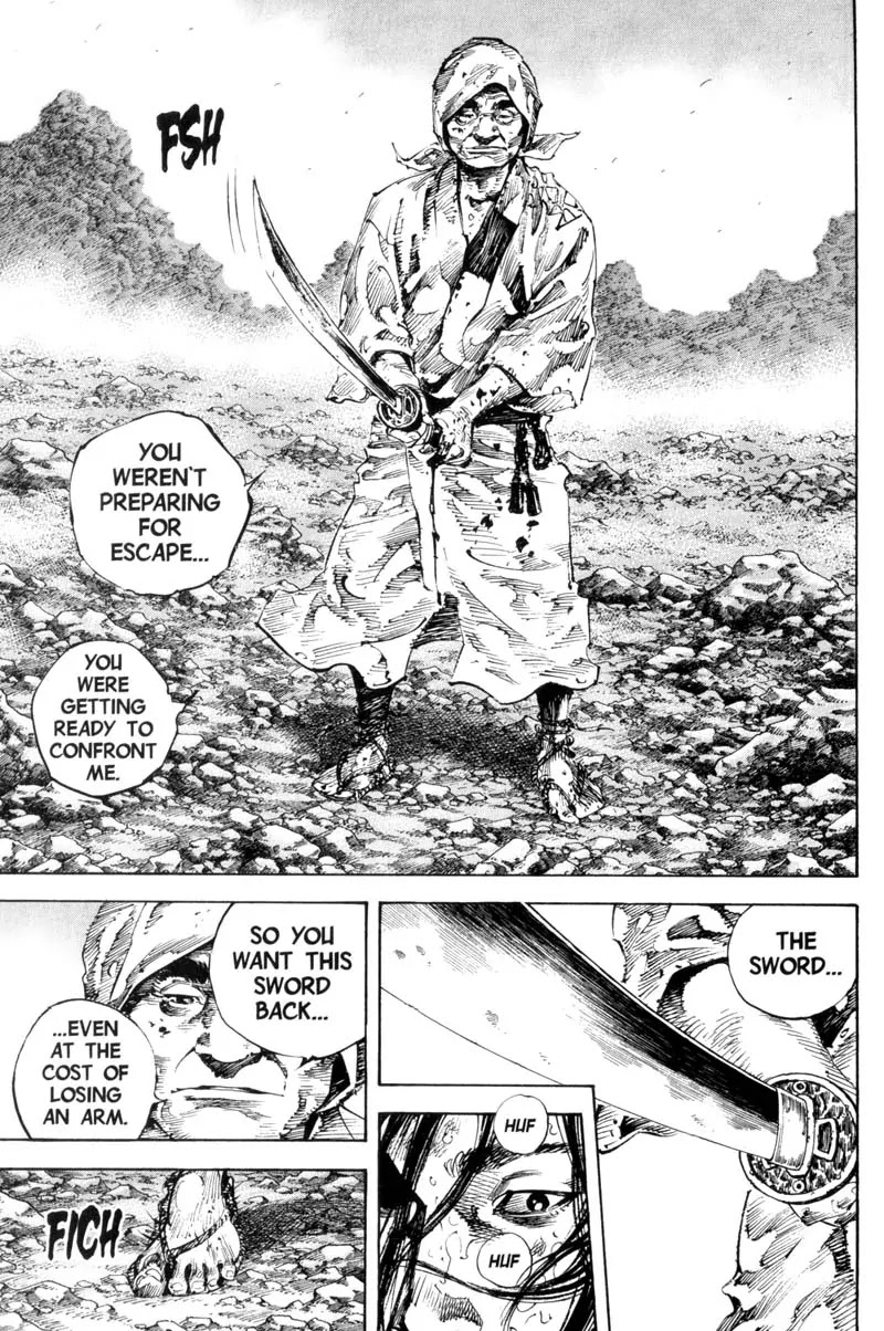 Vagabond manga, chapter 171, page 8 of 28