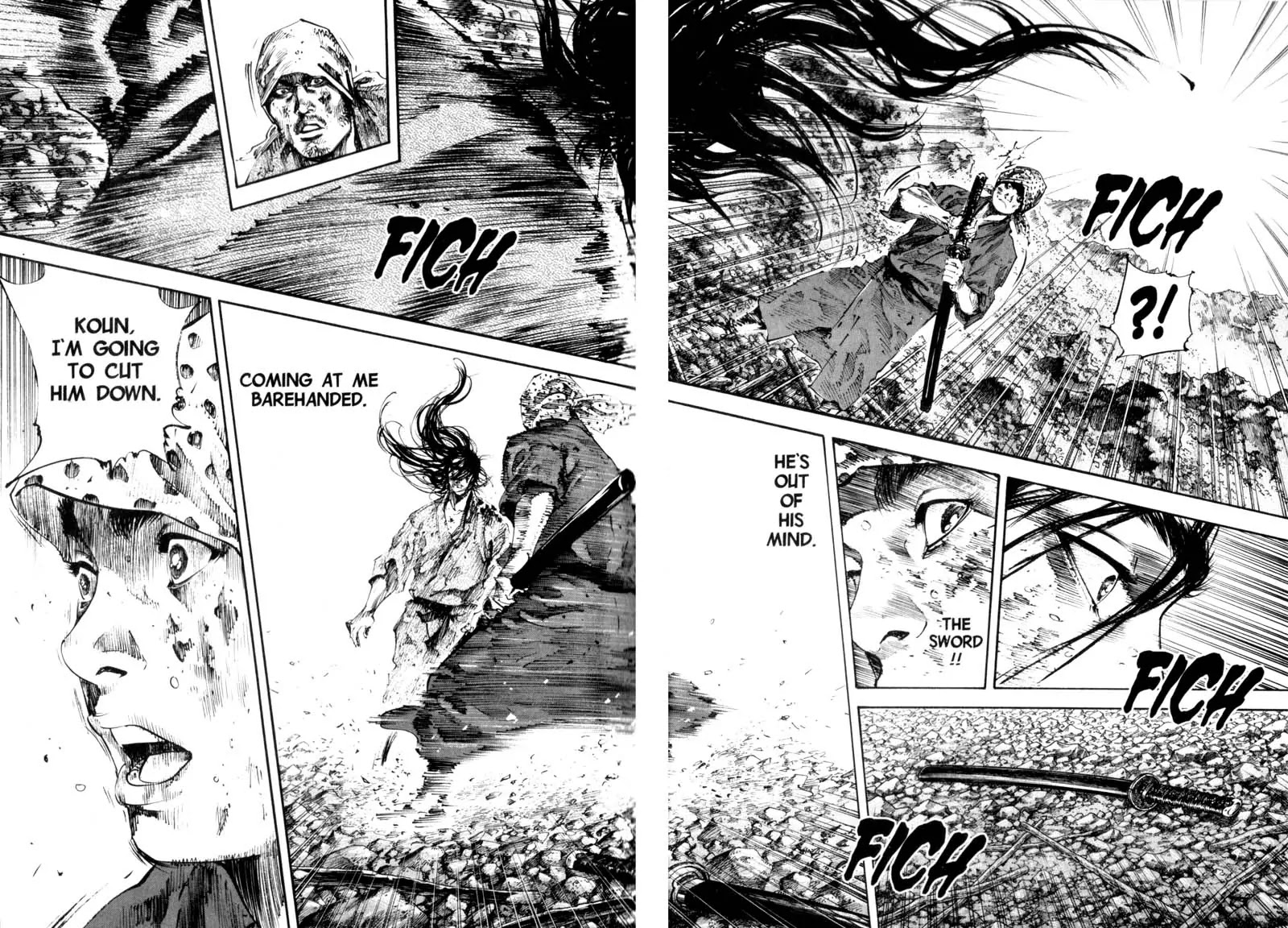 Vagabond manga, chapter 173, page 11 of 26