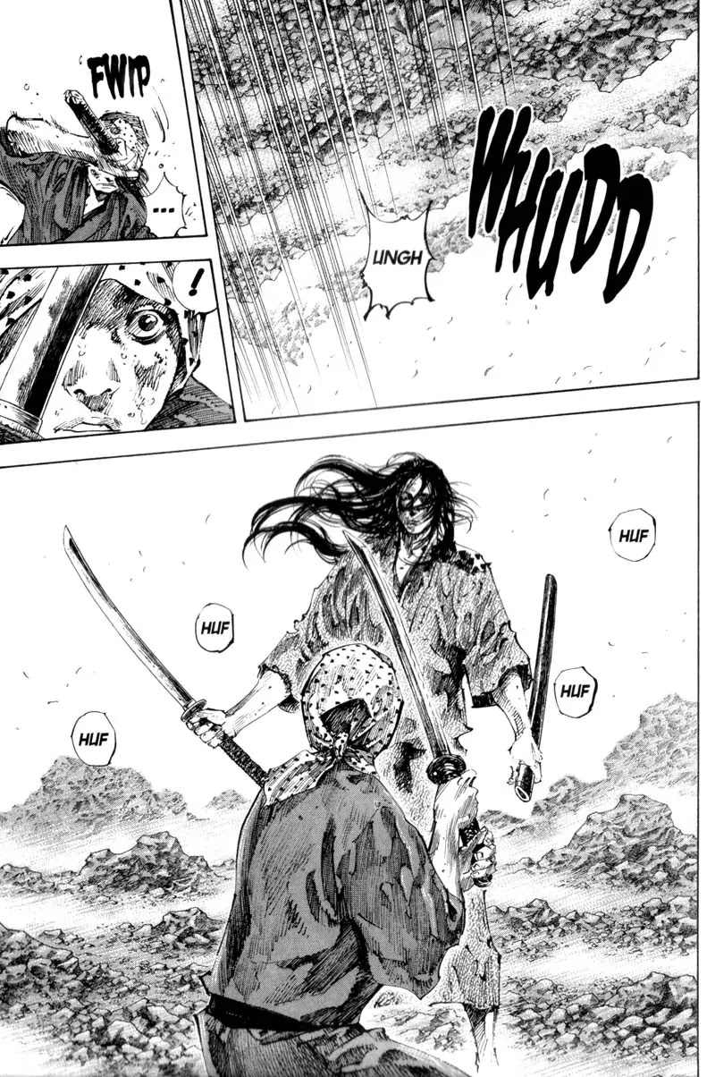 Vagabond manga, chapter 173, page 15 of 26