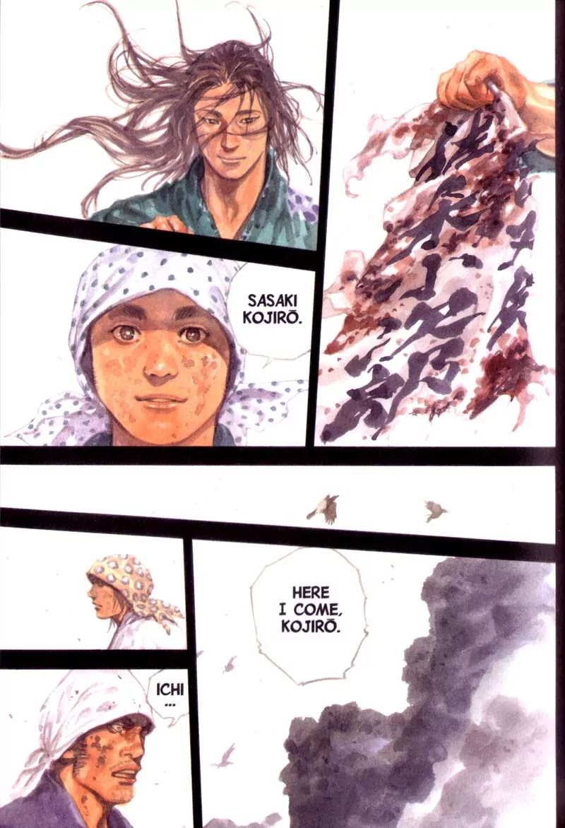 Vagabond manga, chapter 174, page 1 of 25