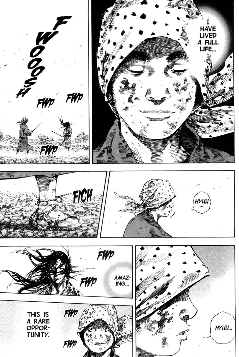 Vagabond manga, chapter 174, page 16 of 25