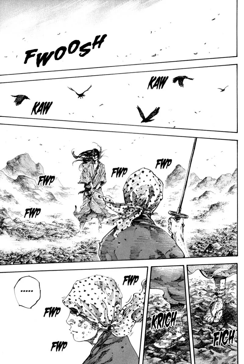 Vagabond manga, chapter 174, page 18 of 25