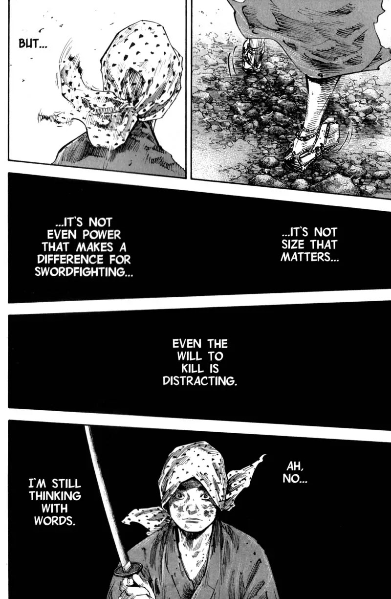 Vagabond manga, chapter 174, page 21 of 25