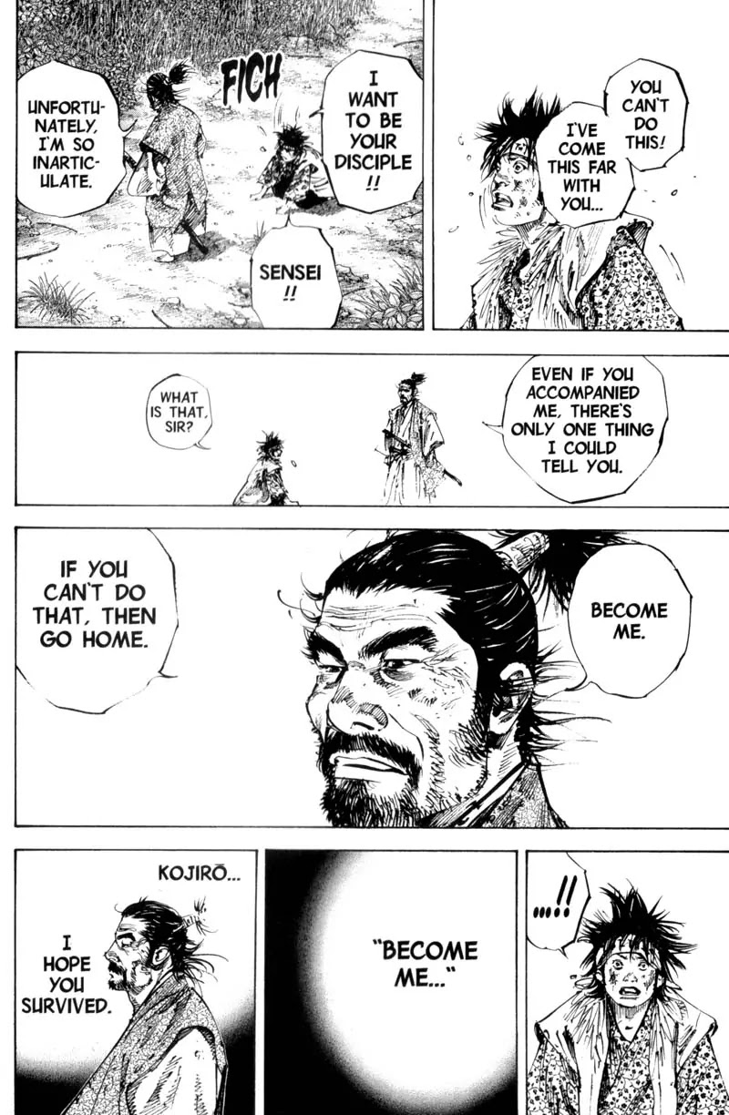 Vagabond manga, chapter 174, page 9 of 25