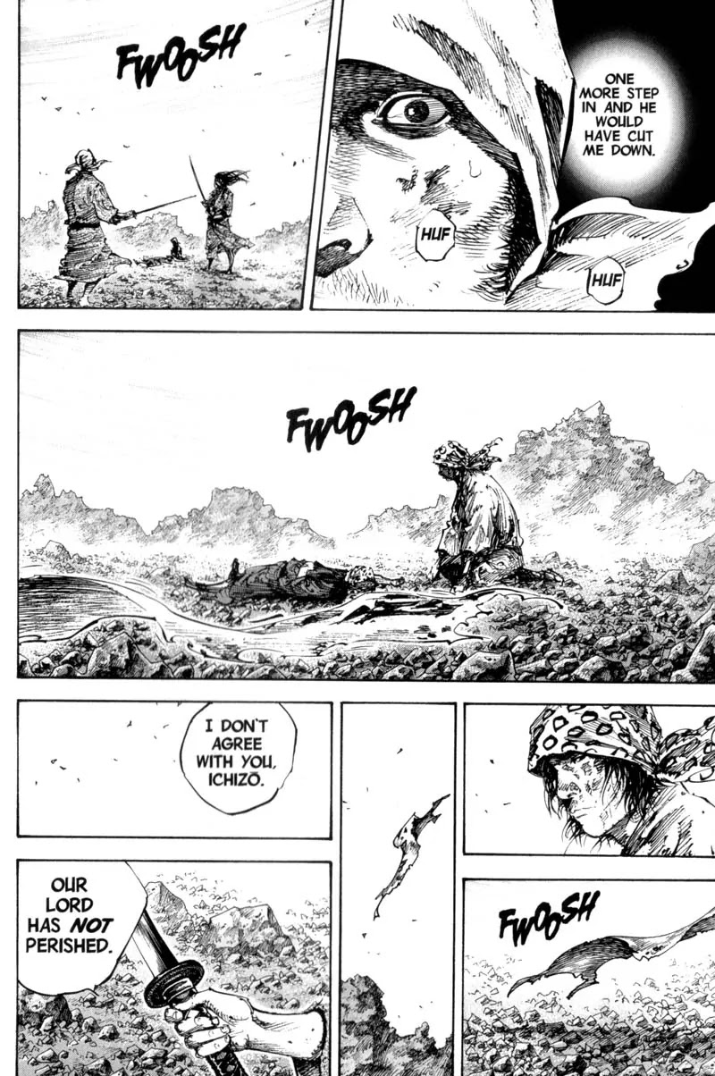 Vagabond manga, chapter 176, page 12 of 24