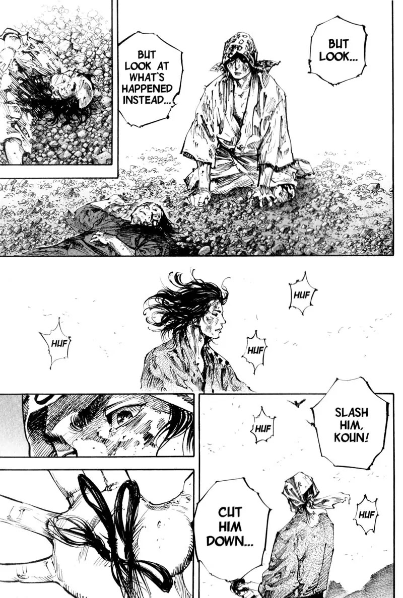 Vagabond manga, chapter 177, page 21 of 25