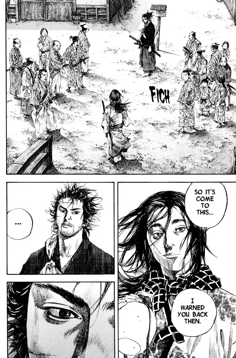 Vagabond manga, chapter 180, page 16 of 38