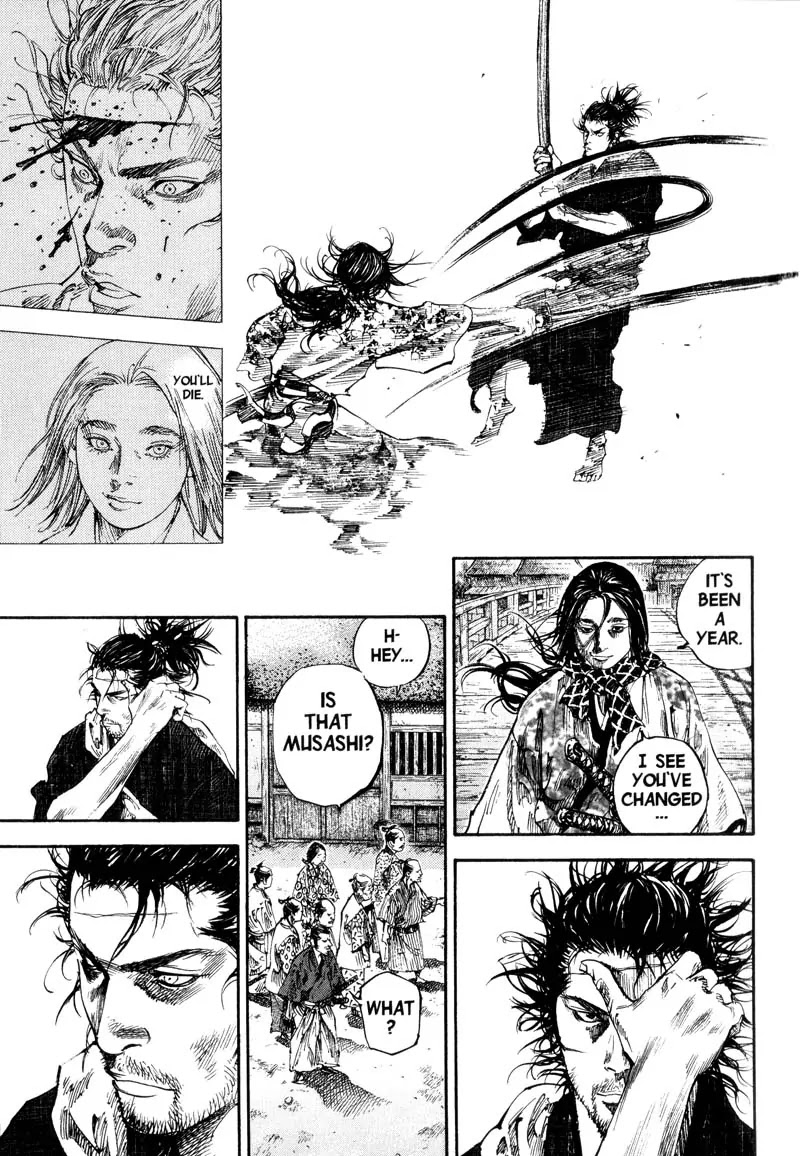 Vagabond manga, chapter 180, page 17 of 38