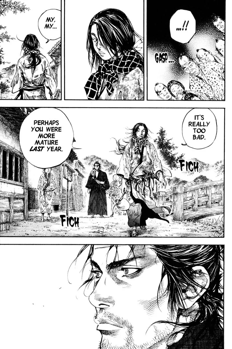 Vagabond manga, chapter 180, page 23 of 38