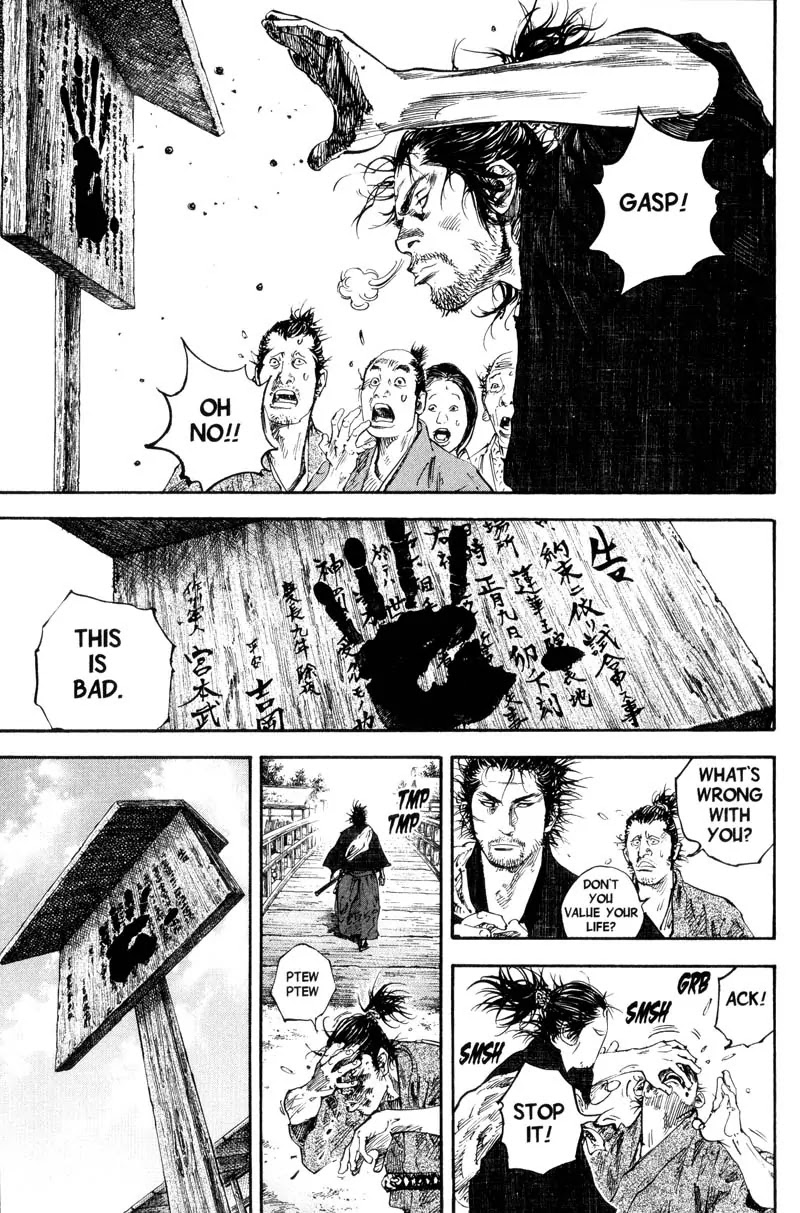 Vagabond manga, chapter 180, page 25 of 38