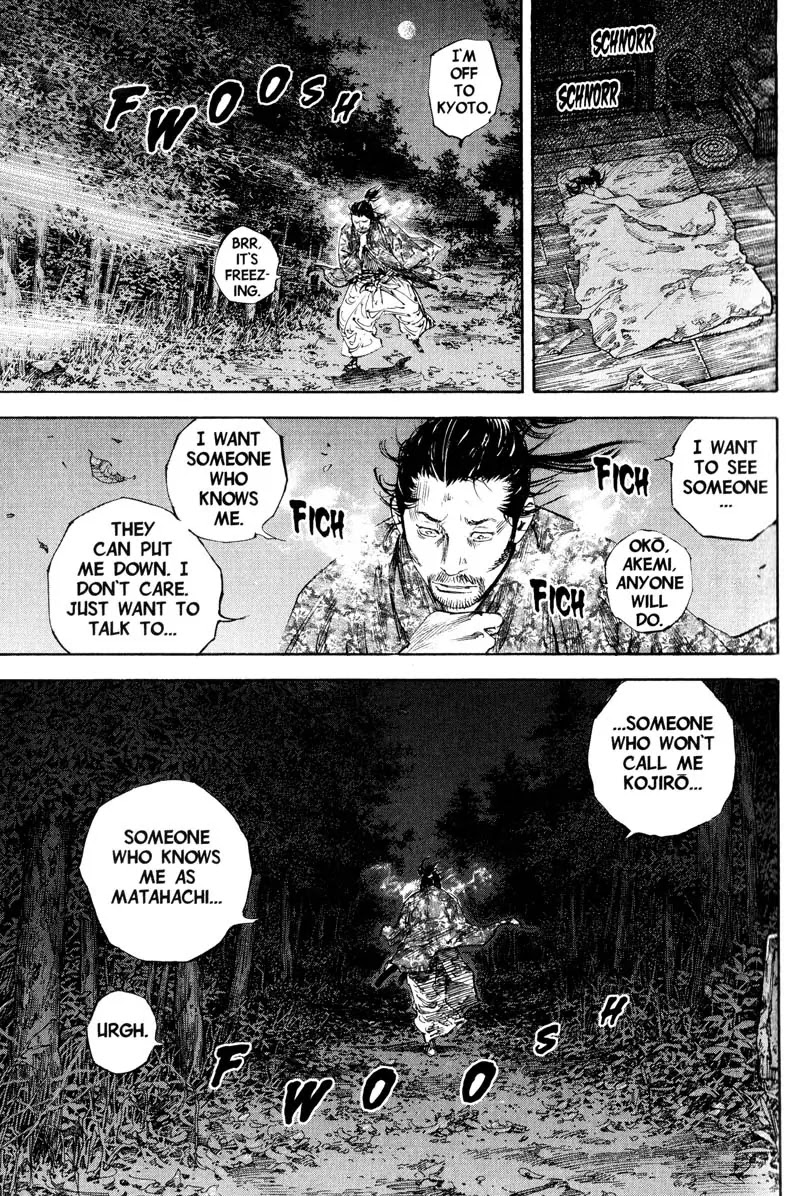 Vagabond manga, chapter 182, page 17 of 22
