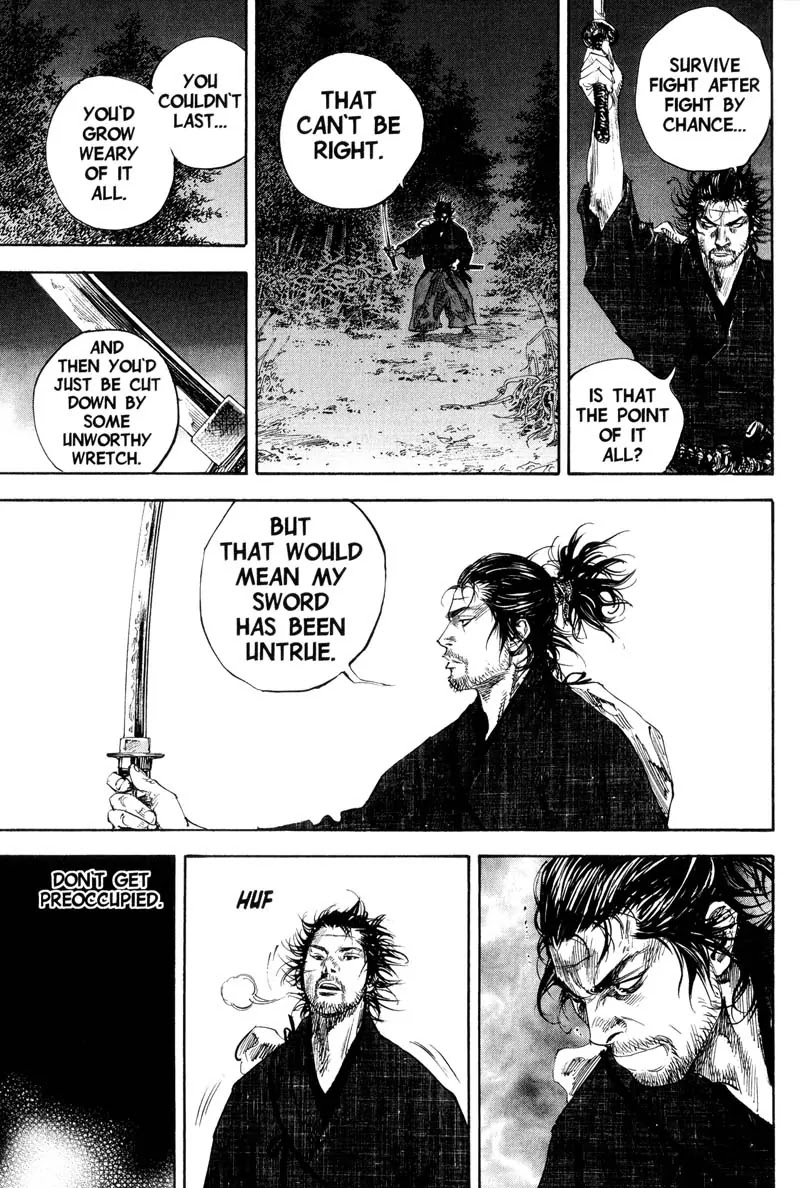 Vagabond manga, chapter 183, page 13 of 21