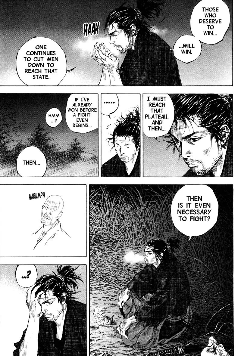 Vagabond manga, chapter 183, page 15 of 21