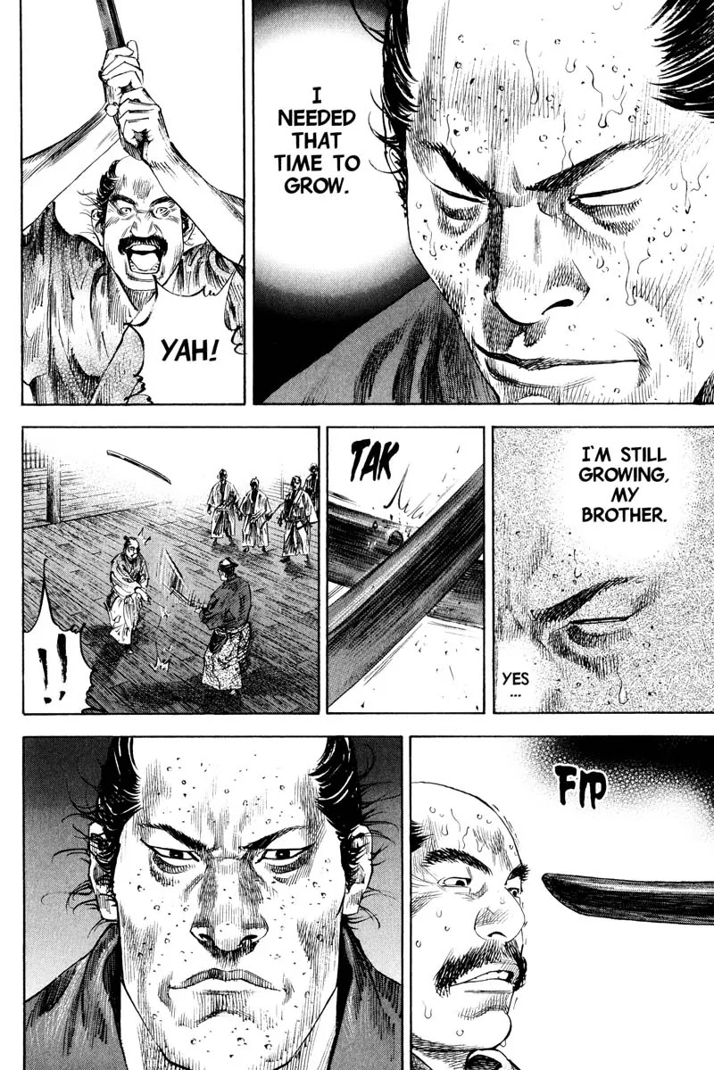 Vagabond manga, chapter 184, page 16 of 22