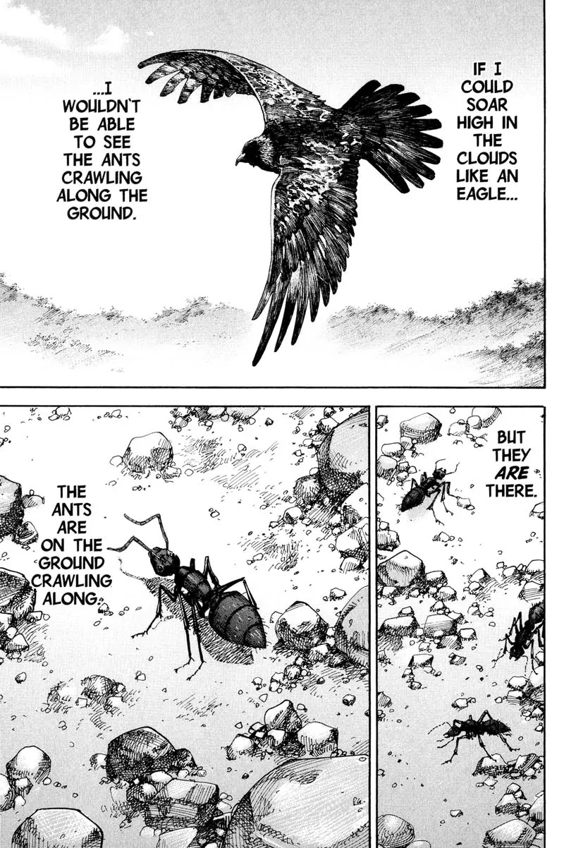 Vagabond manga, chapter 184, page 17 of 22