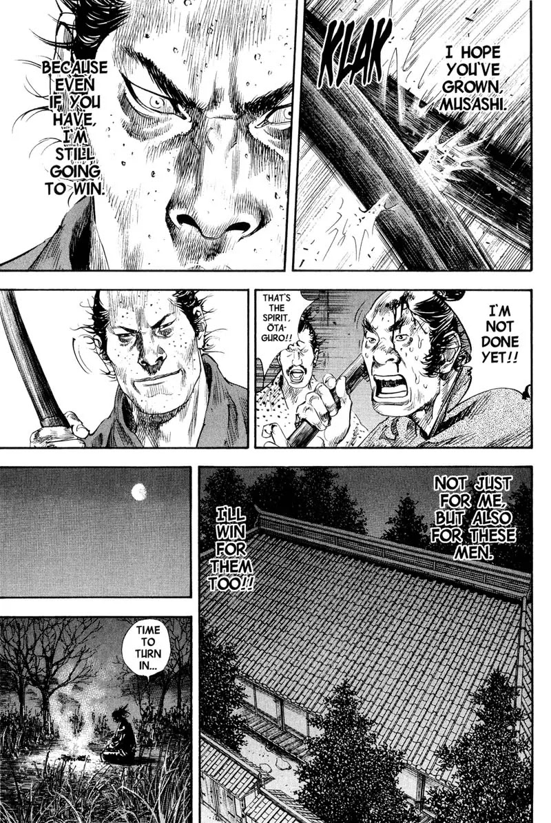 Vagabond manga, chapter 184, page 19 of 22
