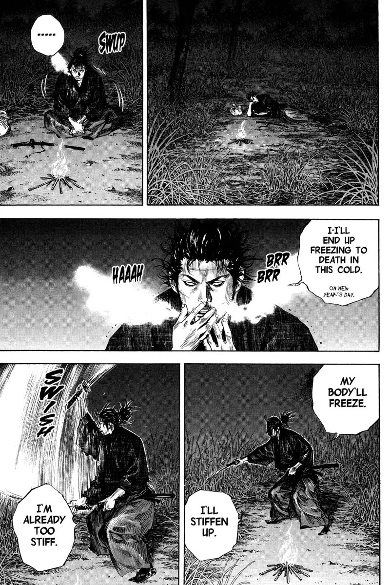 Vagabond manga, chapter 185, page 1 of 19