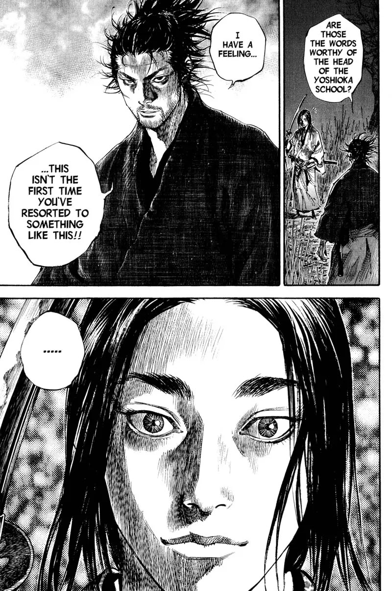 Vagabond manga, chapter 185, page 16 of 19