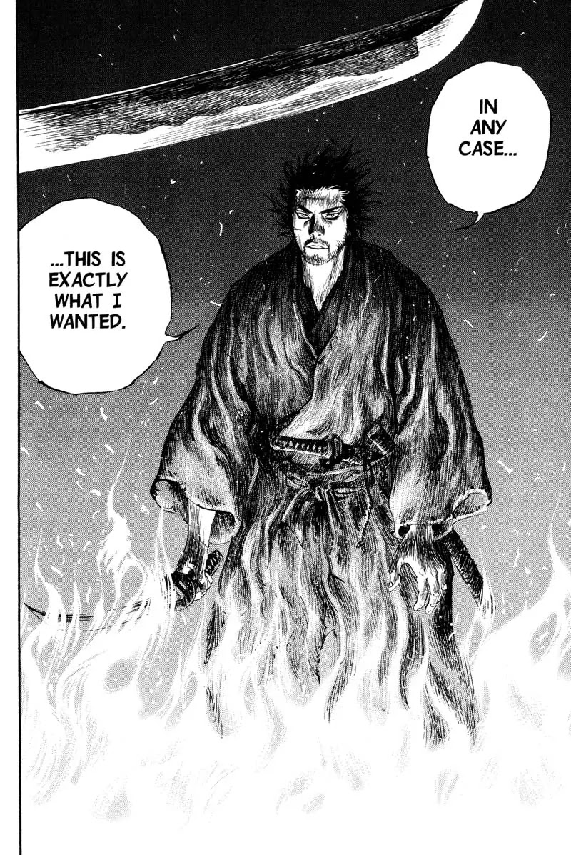 Vagabond manga, chapter 185, page 17 of 19
