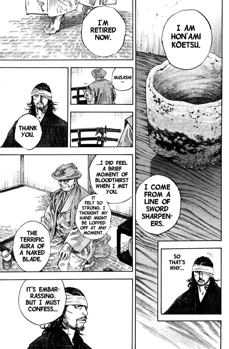 Vagabond manga, chapter 194, page 12 of 21