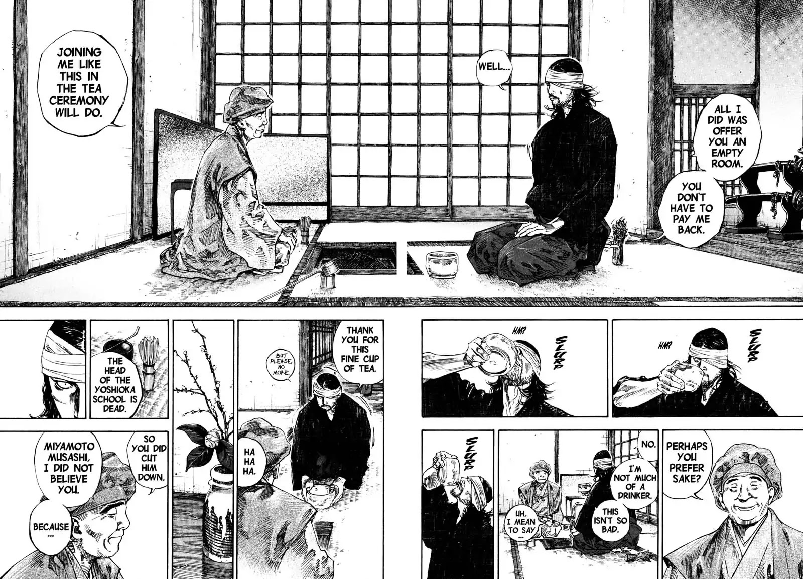 Vagabond manga, chapter 194, page 8 of 21