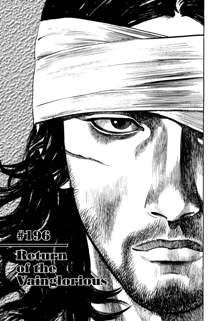 Vagabond manga, chapter 196, page 1 of 20