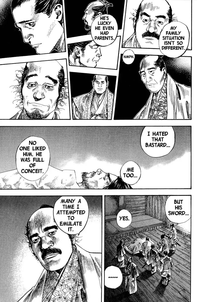Vagabond manga, chapter 196, page 15 of 20