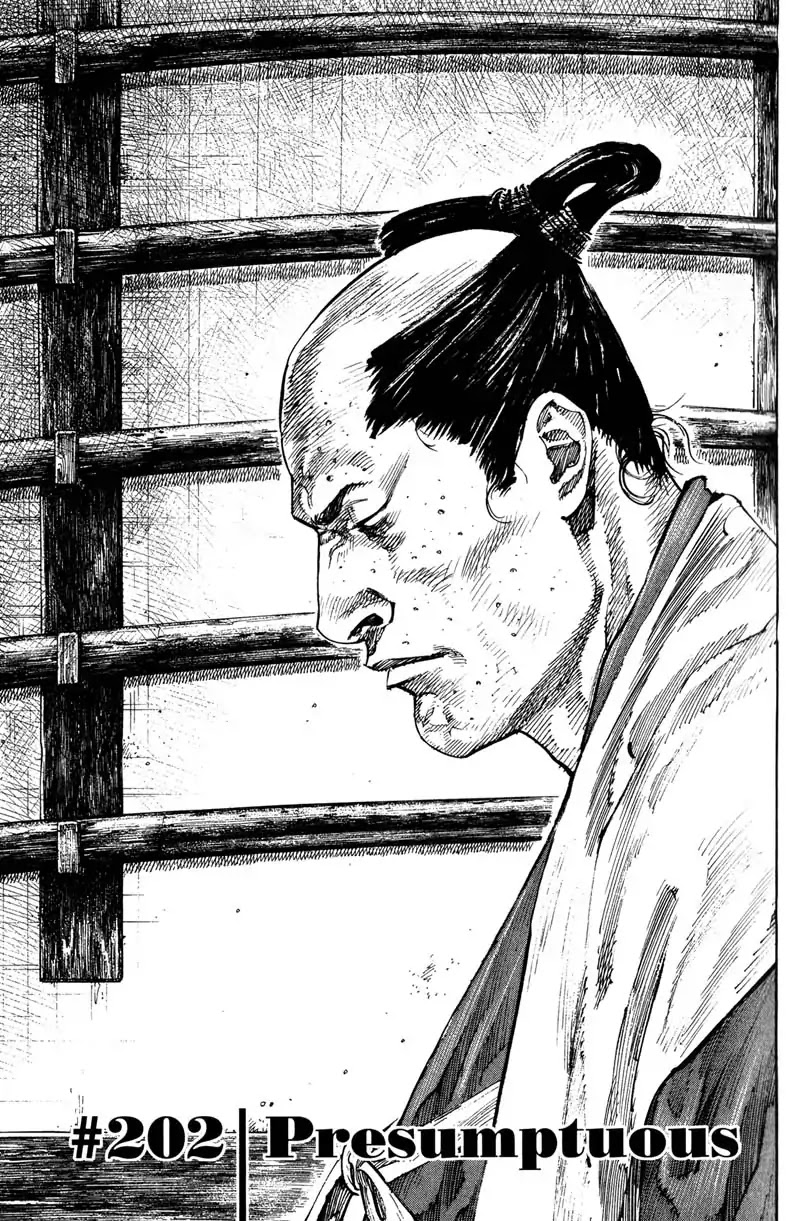 Vagabond manga, chapter 202, page 1 of 18