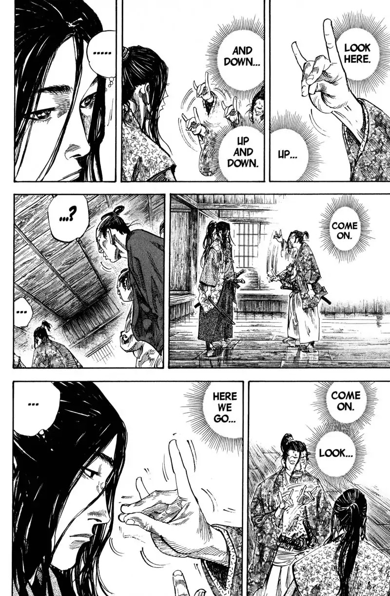 Vagabond manga, chapter 202, page 14 of 18