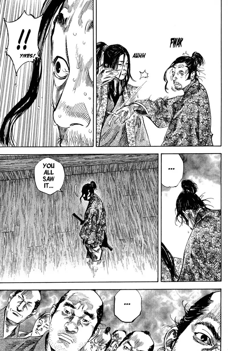 Vagabond manga, chapter 202, page 15 of 18