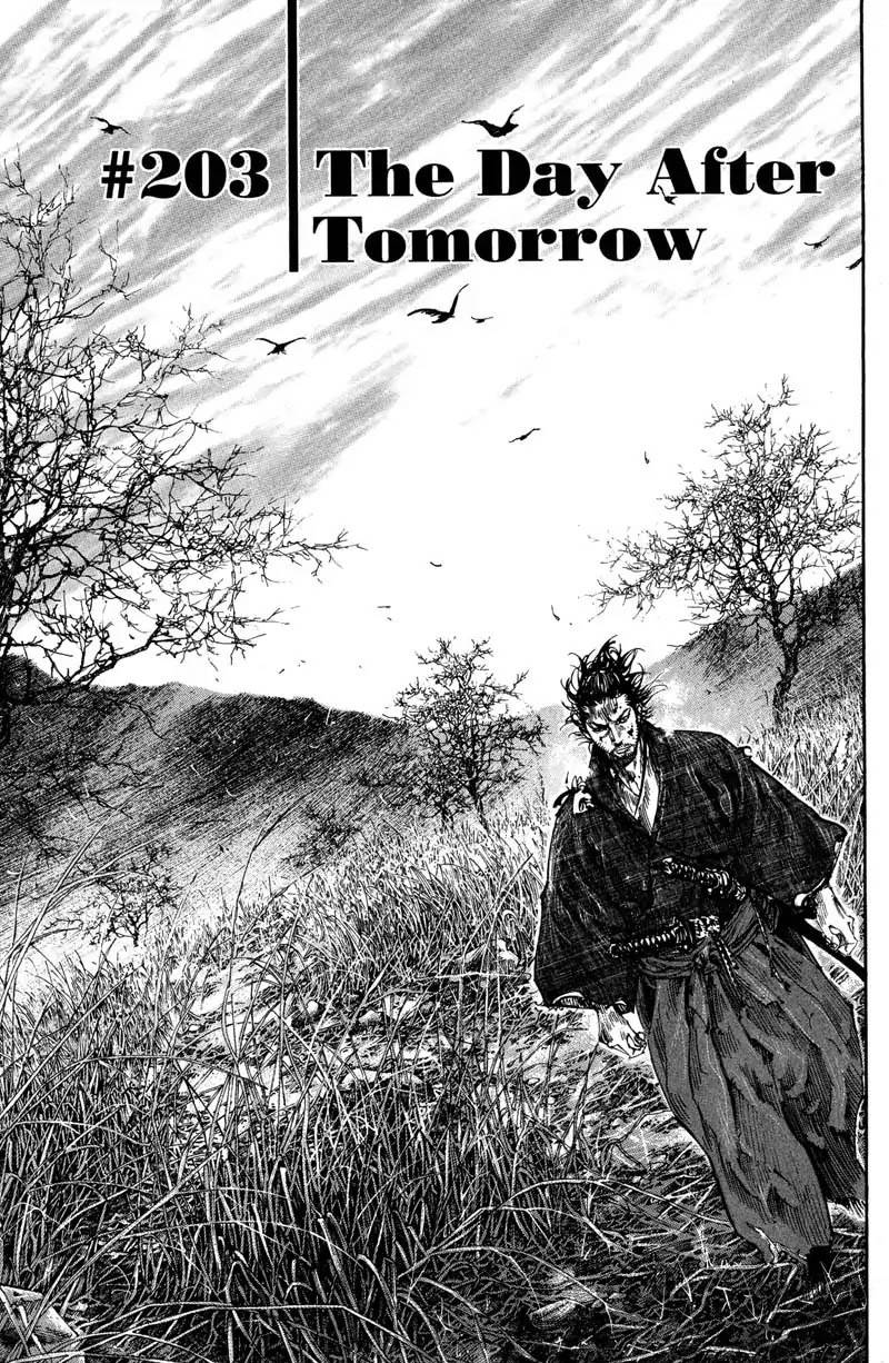 Vagabond manga, chapter 203, page 1 of 22