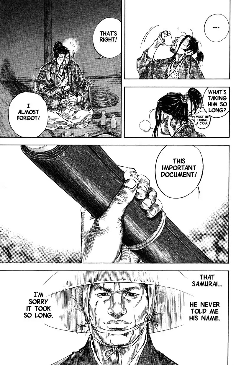 Vagabond manga, chapter 204, page 15 of 22