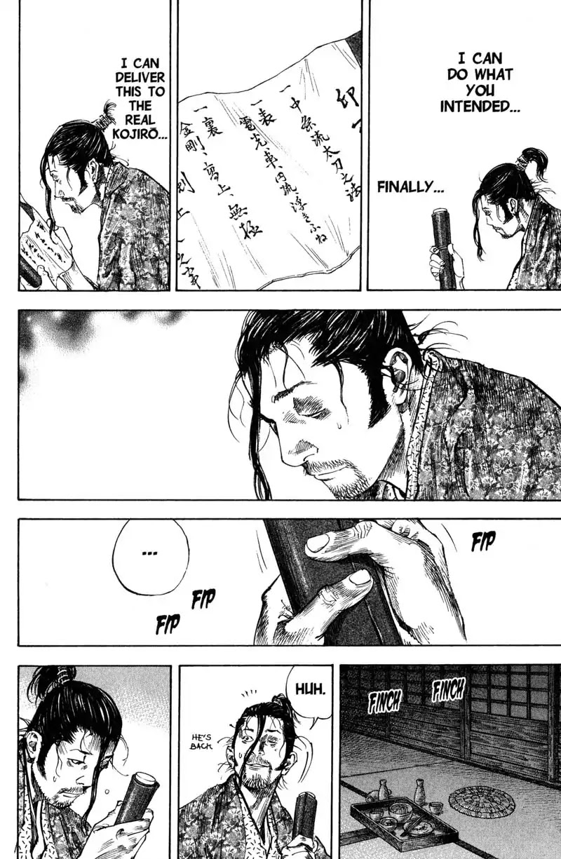 Vagabond manga, chapter 204, page 16 of 22