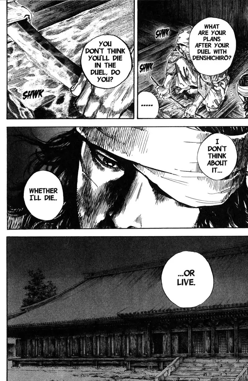 Vagabond manga, chapter 204, page 20 of 22