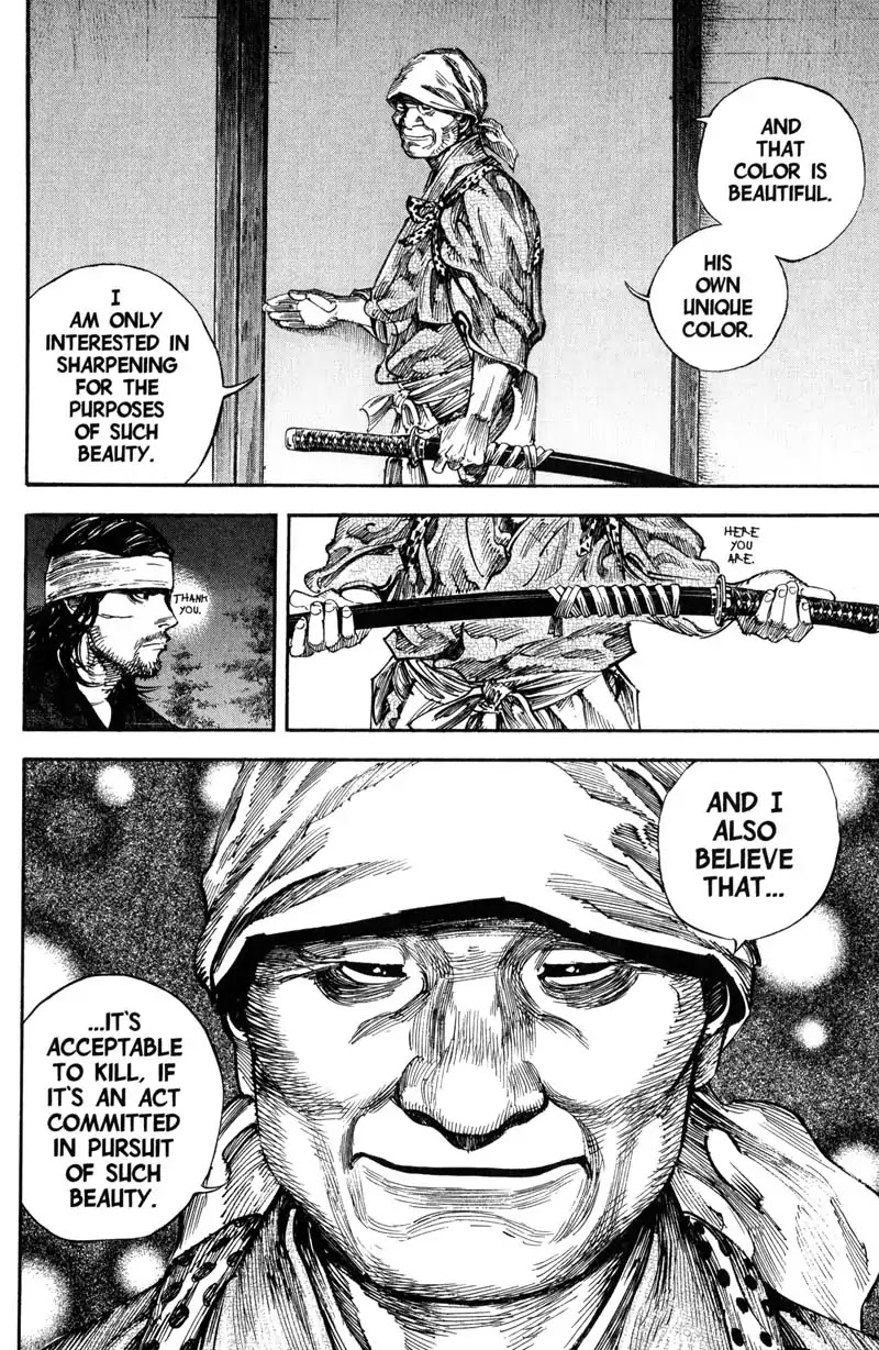 Vagabond manga, chapter 205, page 17 of 21