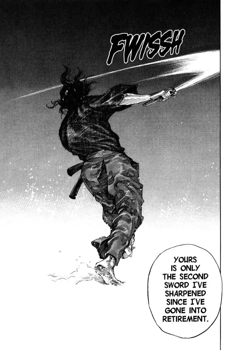 Vagabond manga, chapter 205, page 18 of 21