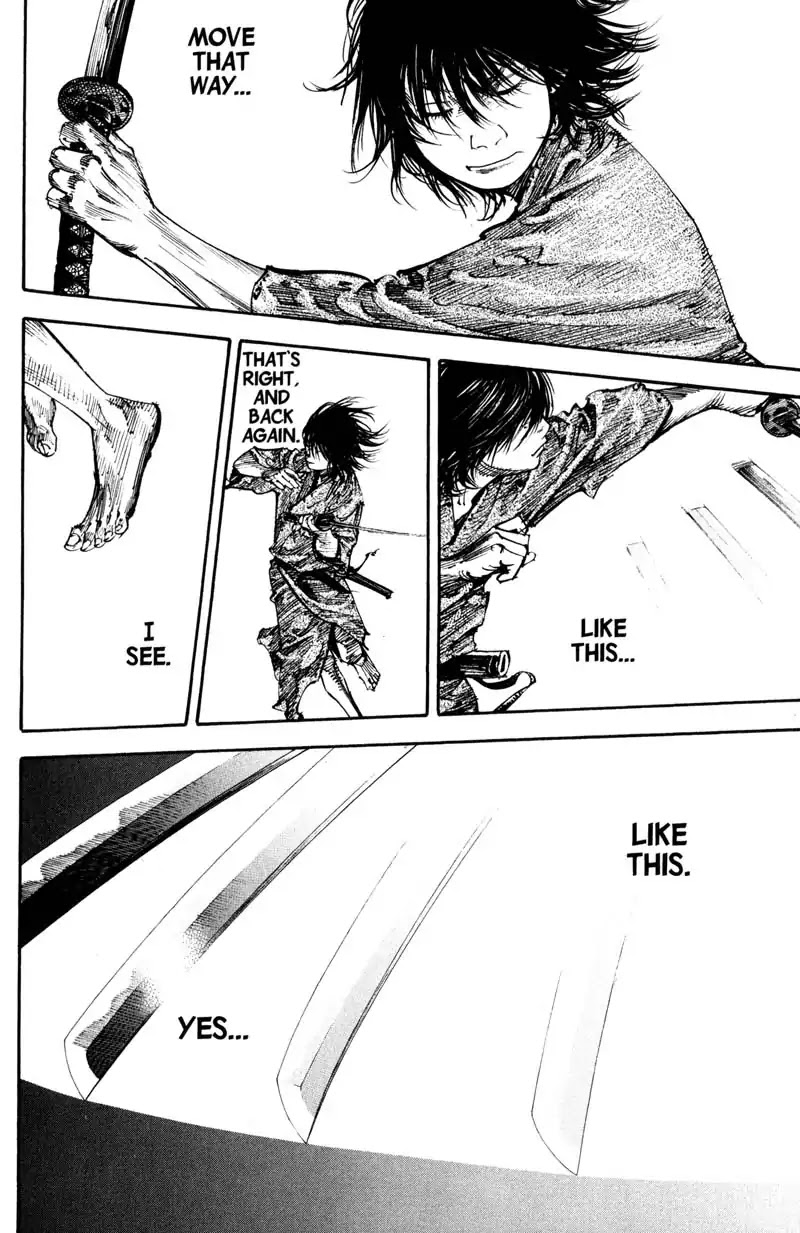 Vagabond manga, chapter 207, page 17 of 29