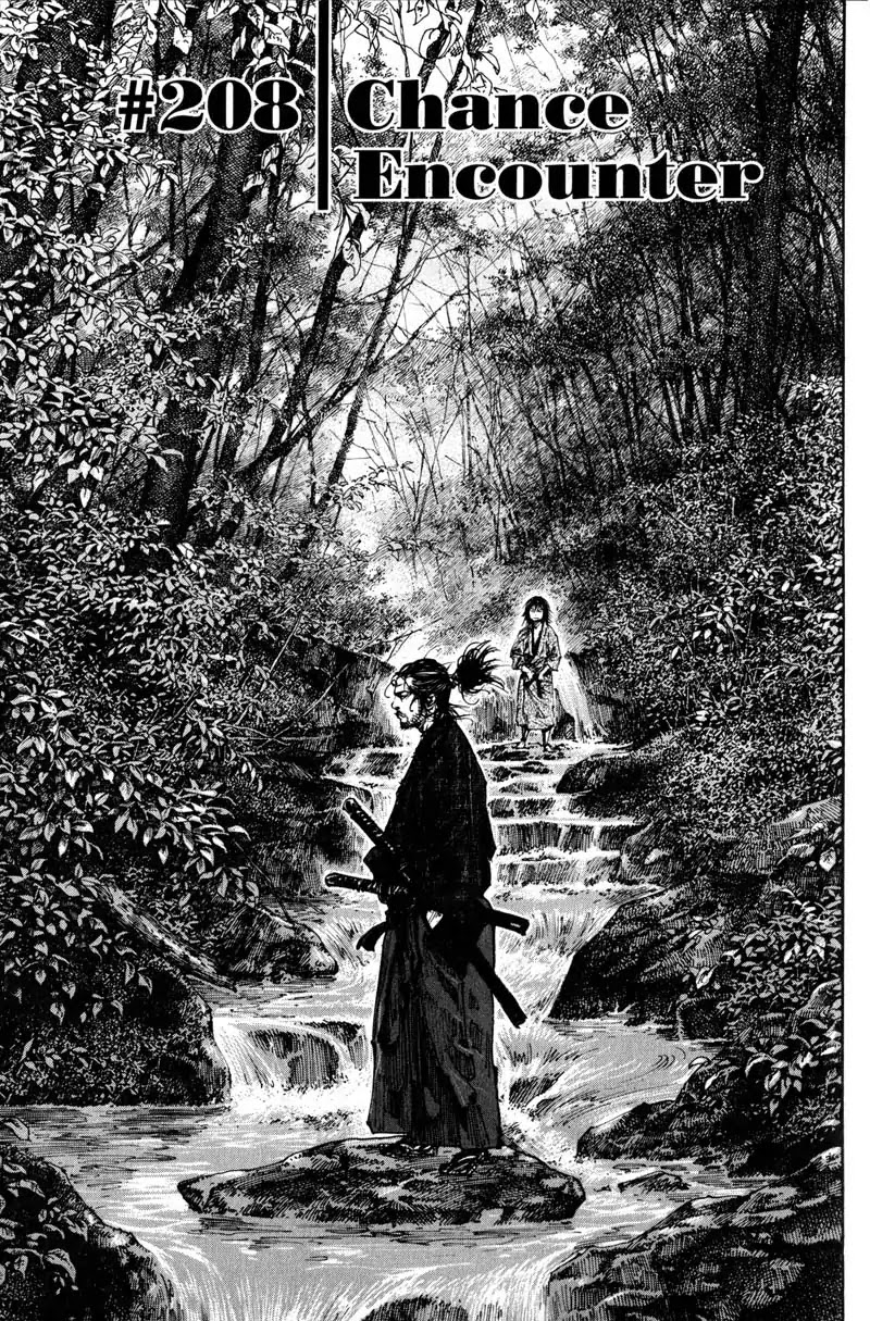 Vagabond manga, chapter 208, page 1 of 23