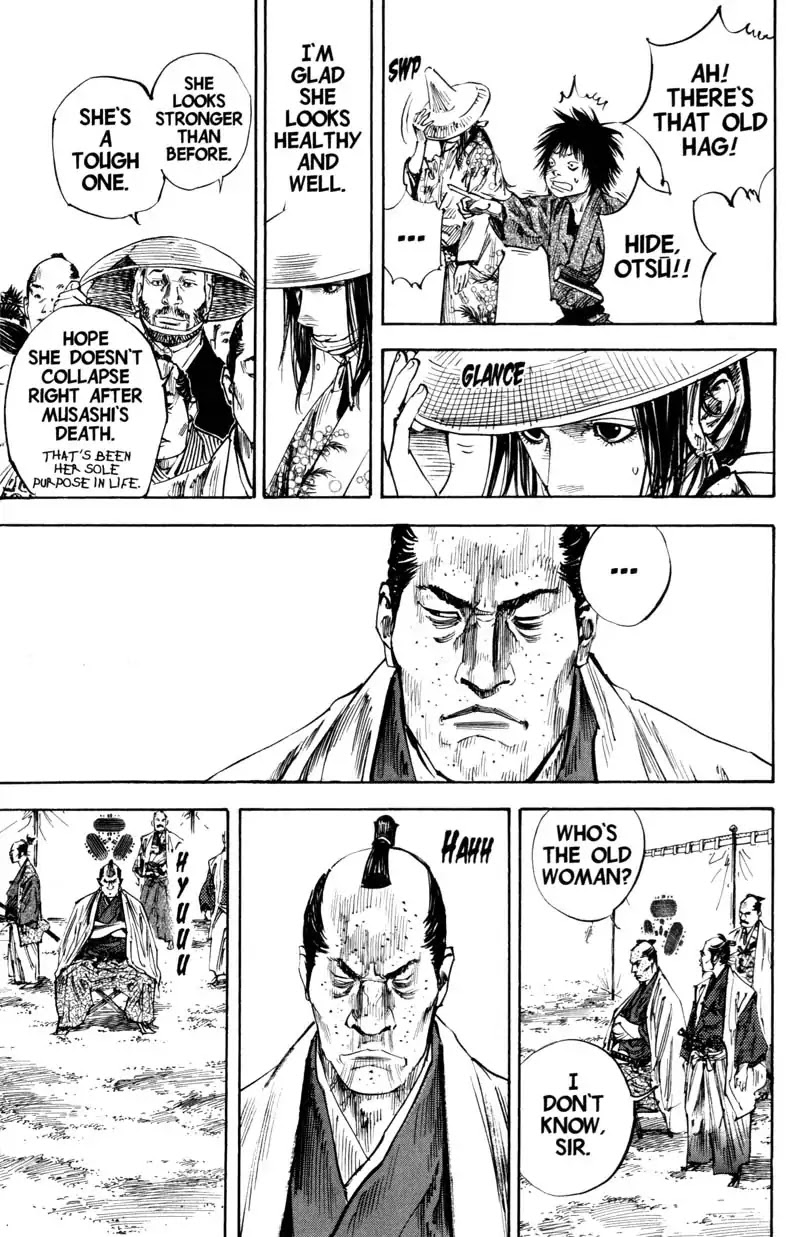 Vagabond manga, chapter 213, page 16 of 21