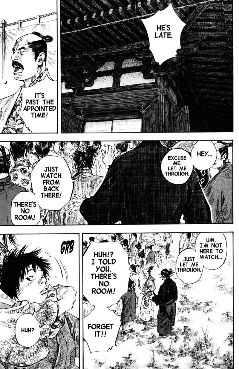 Vagabond manga, chapter 213, page 18 of 21