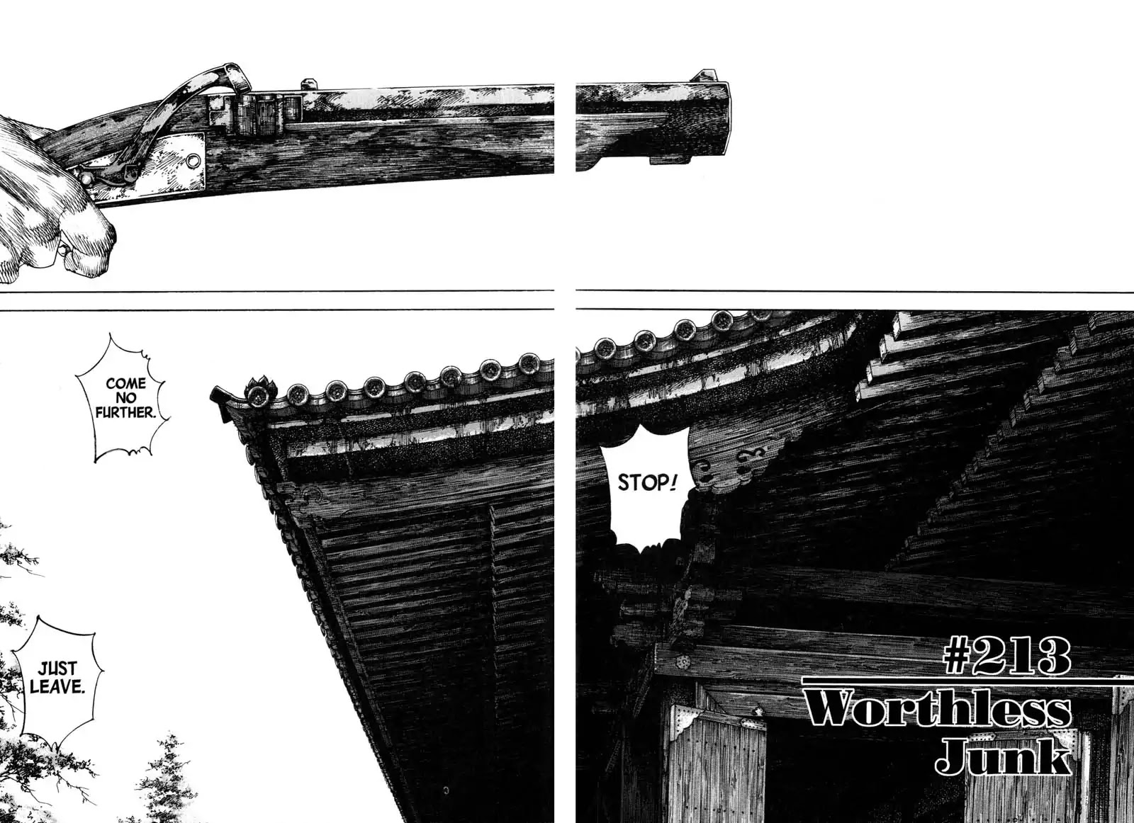 Vagabond manga, chapter 213, page 2 of 21