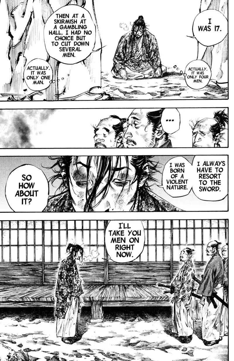 Vagabond manga, chapter 214, page 11 of 20