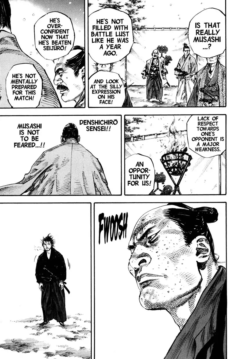 Vagabond manga, chapter 214, page 15 of 20