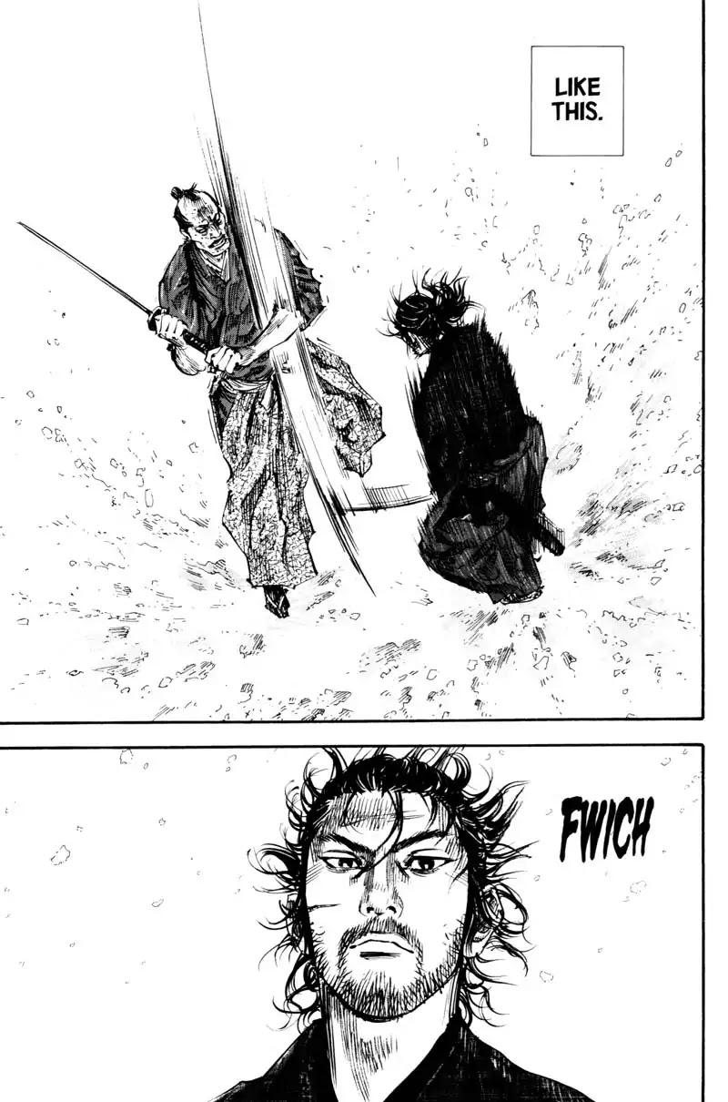 Vagabond manga, chapter 215, page 12 of 22