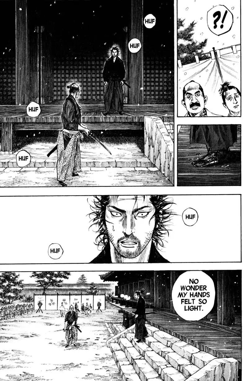 Vagabond manga, chapter 215, page 18 of 22